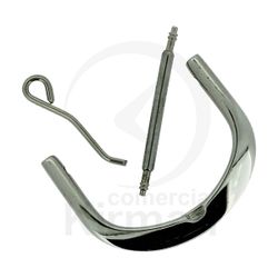 Cierre Reloj Acero 261166 Hebilla P. Correa Piel Fijación 16mm