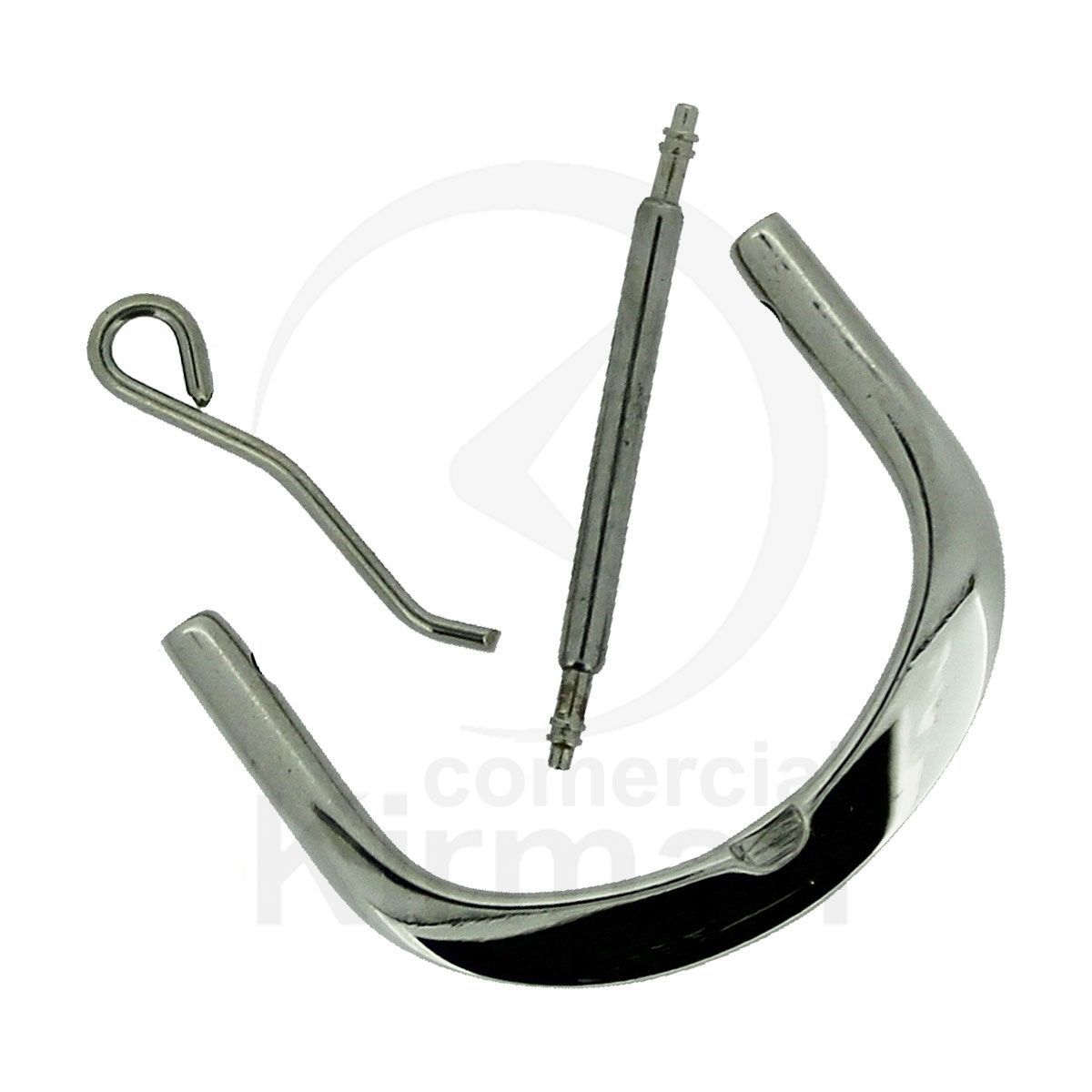 Cierre Reloj Acero 261172 Hebilla P. Correa Piel Fijación 18mm