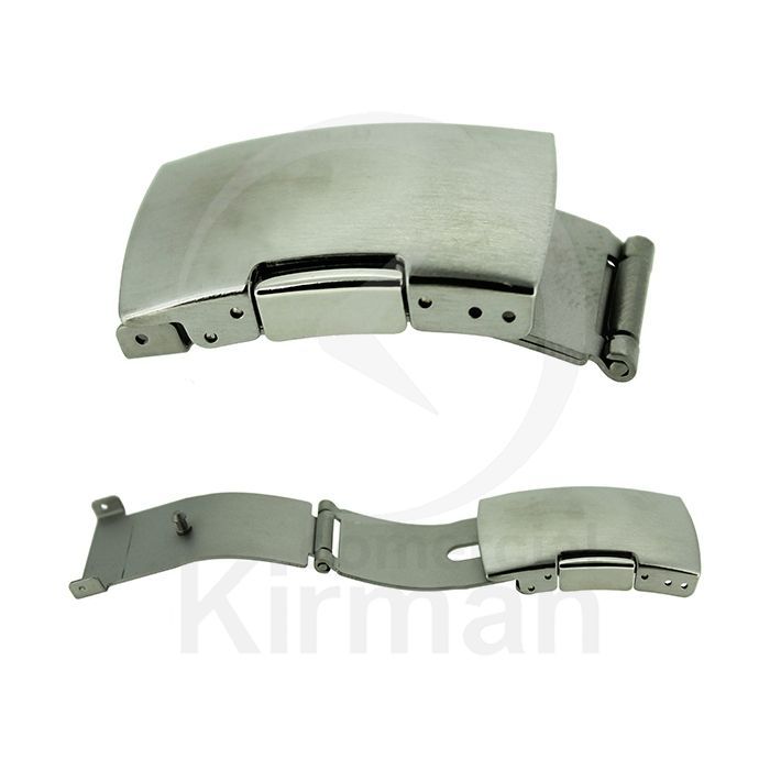 Cierre Reloj Acero 261258 P. Correas Piel C. Pulsador 22mm