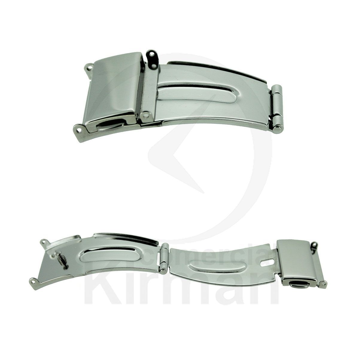 Cierre Reloj Acero 261267 P. Armis C. Pulsador Fijación 23mm x 24mm Cierre