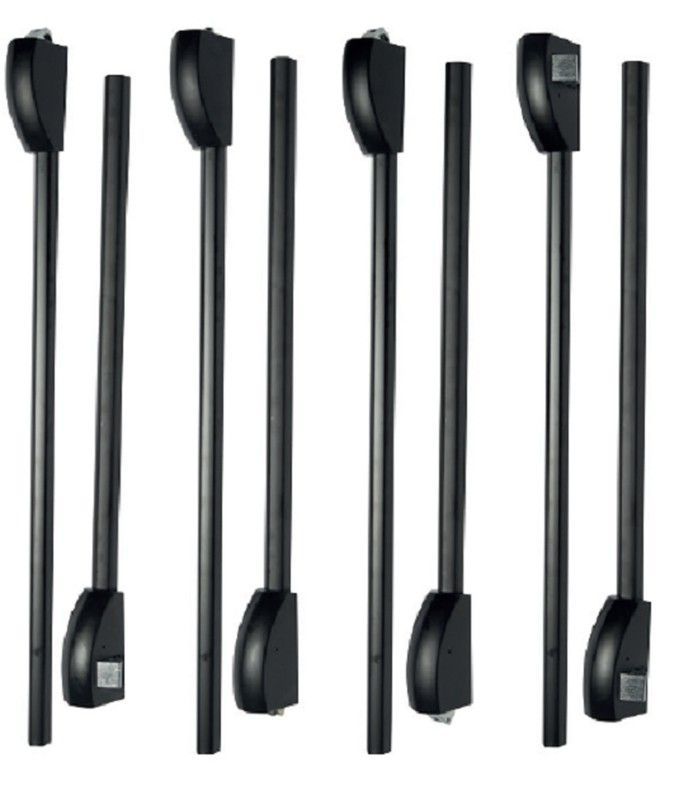 Cierres supl. Antip. Alto/bajo + tubos negro 2480mm