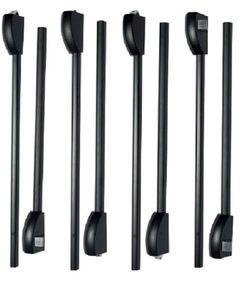 Cierres supl. Antip. Alto/bajo + tubos negro 2480mm