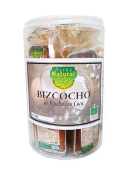 Cilindro Bizcochos Coco Espelta Eco 18 Uds 60g