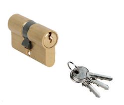 Cilindro / bombín pera logo niquel 50X60 leva larga.