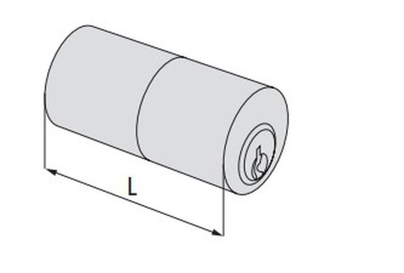 Cilindro / bombín Redondo de tubo c2000 55