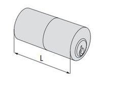 Cilindro / bombín Redondo de tubo c2000 55