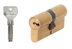 Cilindro / bombín Seguridad Asix Niquel 50 leva larga.