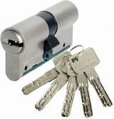 CILINDRO SEGURIDAD ASIX NIQUEL 40X65 L/LARGA