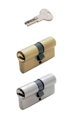 CILINDRO SEGURIDAD ASIX P/POMO NIQUEL 65X40 L/LARGA lado 40