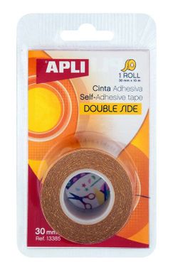 Cinta adhesiva doble cara 30 mm x 10 m