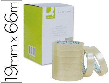 Cinta Adhesiva Q-Connect 66 Mt X 19 Mm