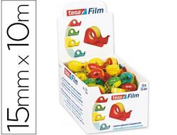 Cinta Adhesiva Tesa Standard 10 Mt X 15 mm con Dispensador