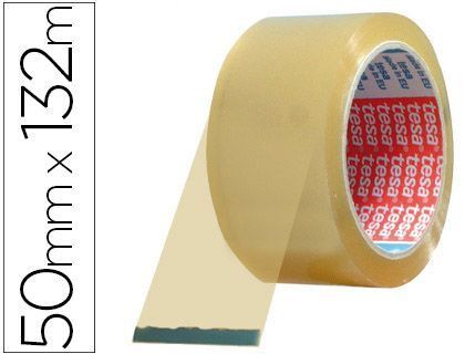 Cinta Adhesiva Tesa Transparente 132 Mt X 50 mm -Para Embalaje