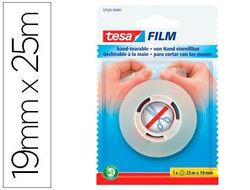 Cinta Adhesiva Tesafilm Sin Tijeras 25 M X 19 Mm