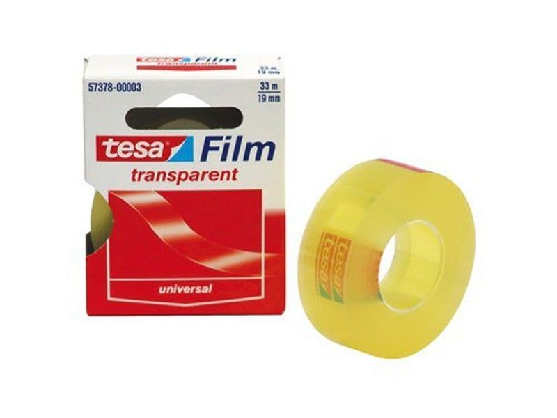 Cinta adhsiva extra-transparente tesa