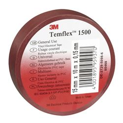 Cinta aislante 3M Temflex Cinta Aislante Temflex. 19Mmx20M. Marr.