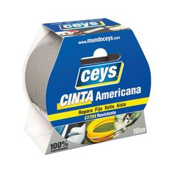 Cinta americana CEYS Tackceys. Cinta Americana Tackceys Gris 10X50