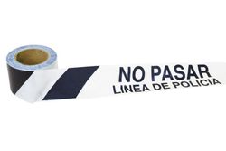 Cinta balizamiento "línea policia"