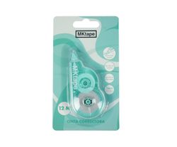 Cinta correctora con aplicación frontal con 12 mts