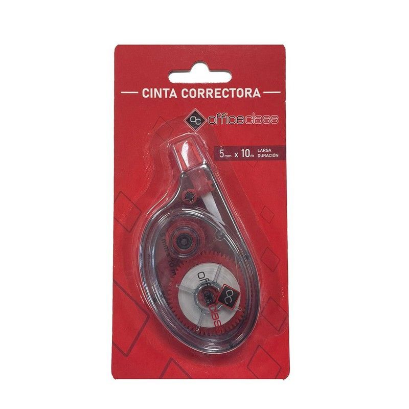 Cinta correctora de 10 metros x 5 mm. Office Class