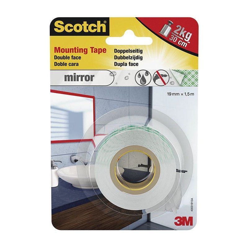 Cinta D/Cara Mirror Mounting 19mmx1,5m