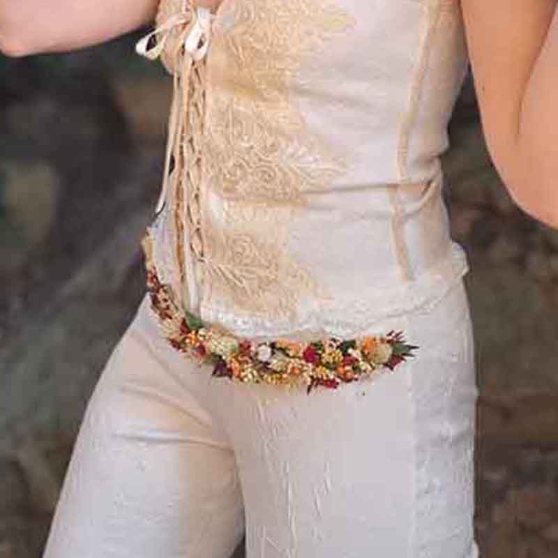 Cinta de Flores Otoñales 5 x 32 cm