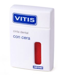 Cinta dental con cera Vitis 50 metros
