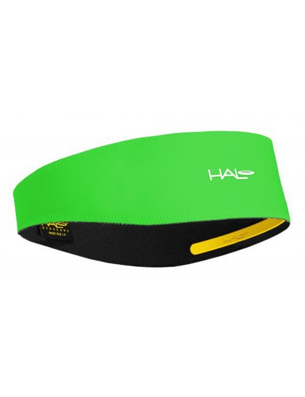 🎽💦 Cinta Deportiva Anti Sudor HALO II Pullover Headband - Bright Green | Rendimiento fresco y sin distracciones 🟢⚡