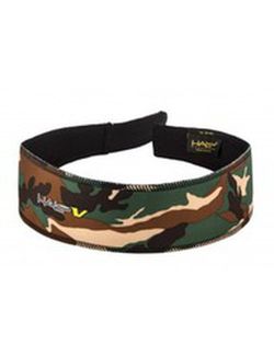 🟢🧢 Cinta Deportiva Anti Sudor HALO V VELCRO® - Camo Green | Estilo y rendimiento extremo 💪🌿