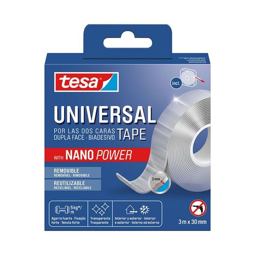 Cinta Doble Cara Tesa Nano Power 3mx30mm
