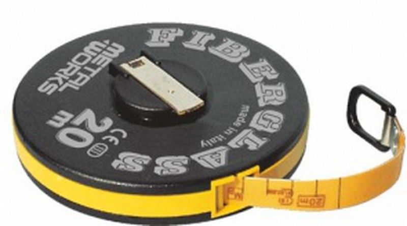 Cinta Métrica Fibra De Vidrio De 20 Metros X 13 Milimetros, Referencia 140100720