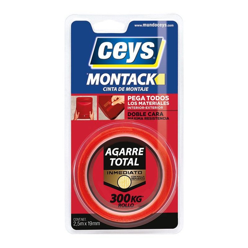 Cinta Montack Express 2,5 X 19 Mm