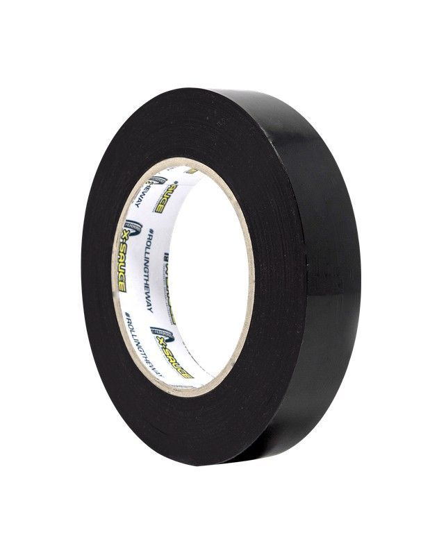 Cinta Negra X-Sauce 25mm x 66m – Tubelizar Válvula Fina