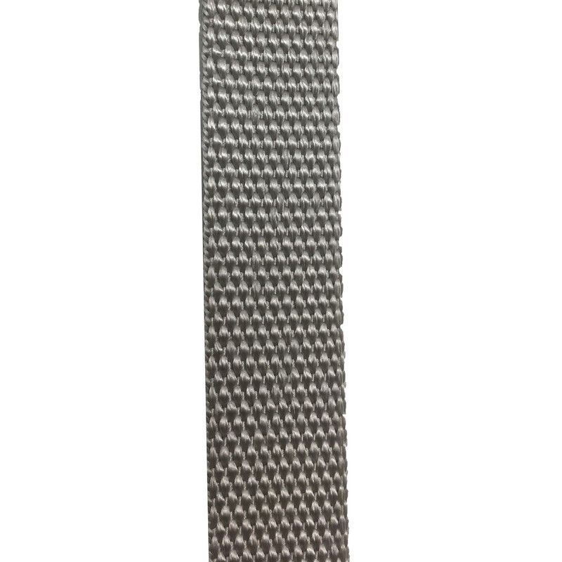 Cinta persiana 22 mm. Gris Claro nº 1 Lisa. Rollo de 6m y 50m.