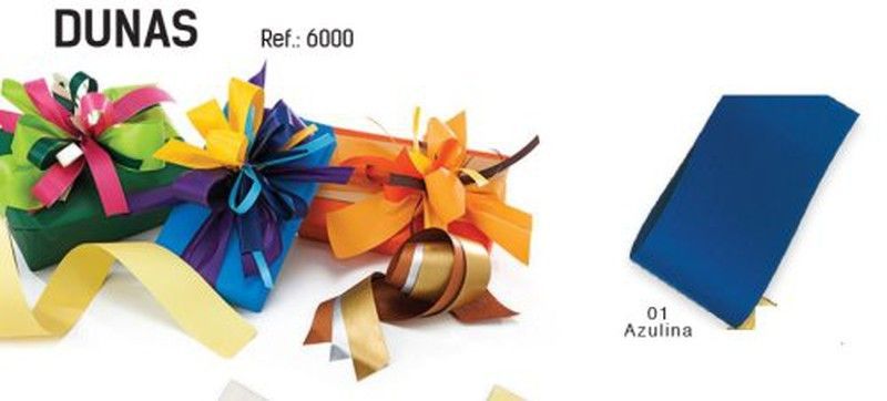 Cinta Regalo 19Mm X 50Mt. Azul 01 6000