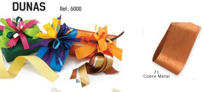 Cinta Regalo 19Mm X 50Mt. Cobre 71 6000