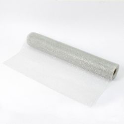 Cinta rejilla plástica 70cmx20mts plata