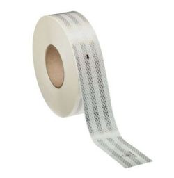 Cinta rígida reflectante blanca para delimitación