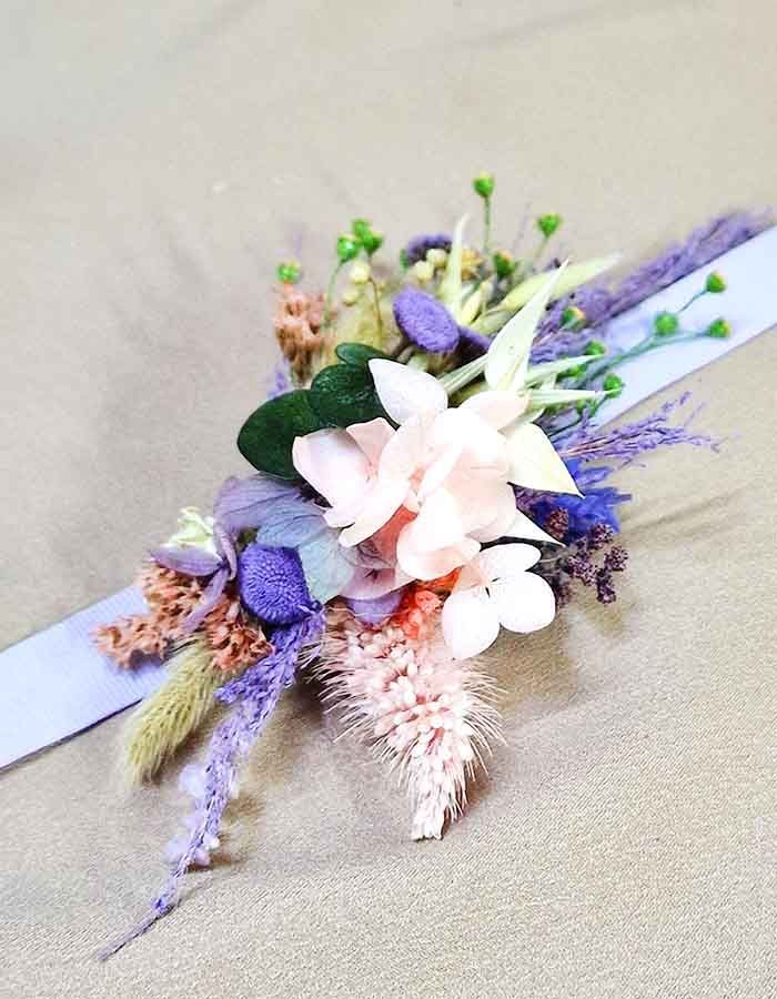 Cintura de Flores Lilas