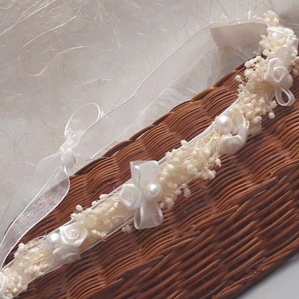 Cintura o Aplique Flor Mañicas 20 cm