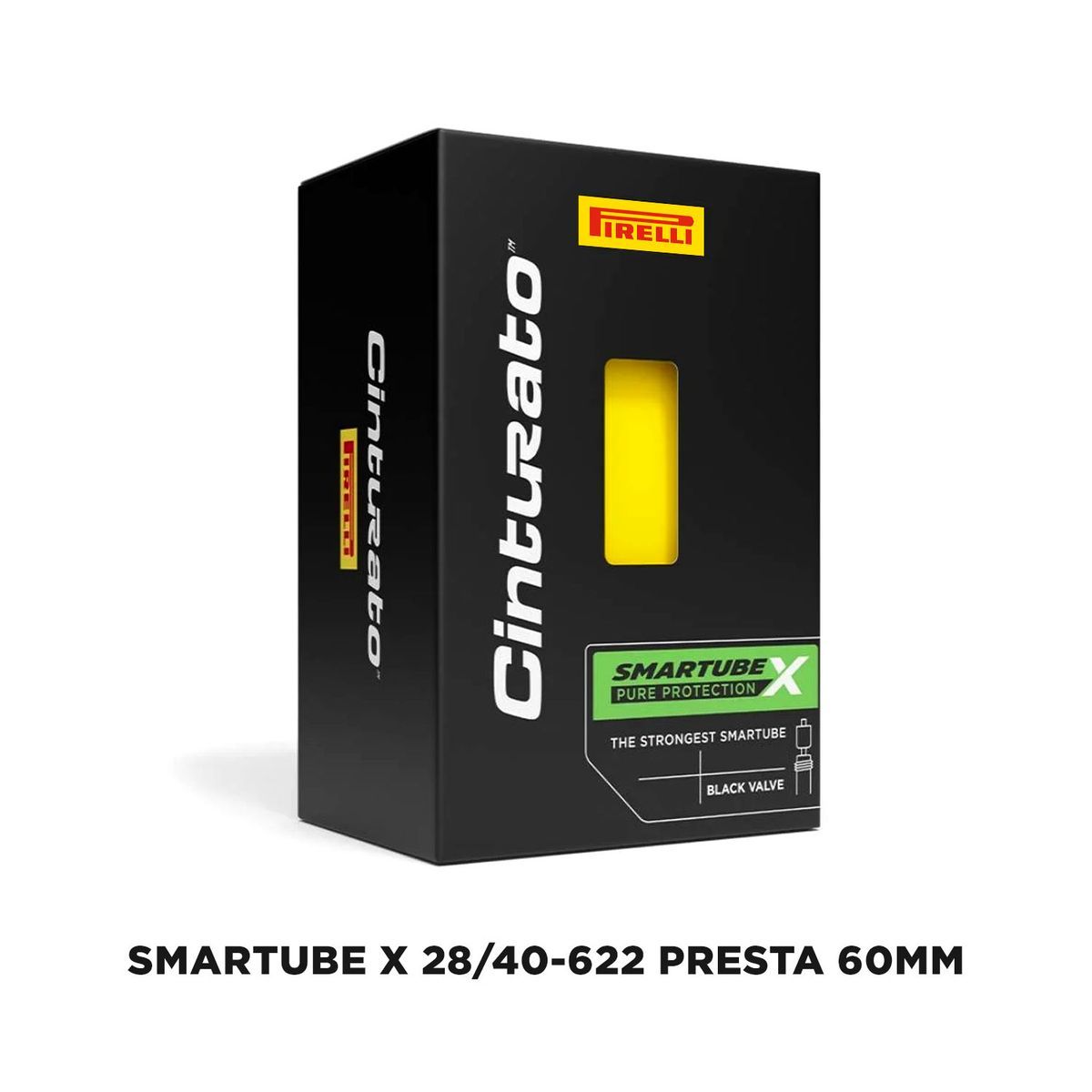 Cinturato™ Smartube X 28/40-622 Presta 60MM Yellow / Black Valve