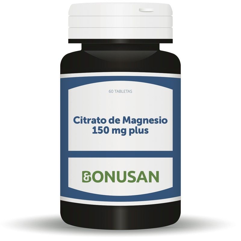 Citrato De Magnesio Plus 150 Mg 60 Tabletas