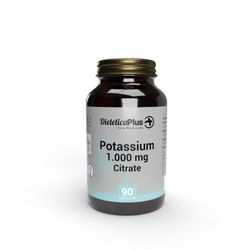 Citrato de Potasio 1000mg 90 Cápsulas Dietetica Plus