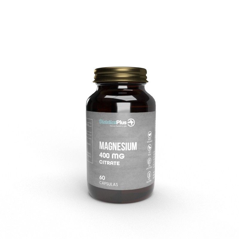 Citrato Magnesio 400mg 60 Cápsulas Dietética Plus