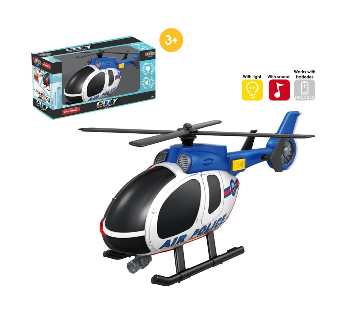 City Rescue Helicóptero Air Police