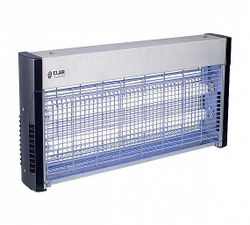 CLAR ELIMINADOR INSECTOS 2 X T8 15W  INOX/ABS