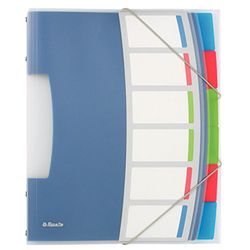 Clasificador Esselte Vivida. PP. 6 separadores con índice, multicolor