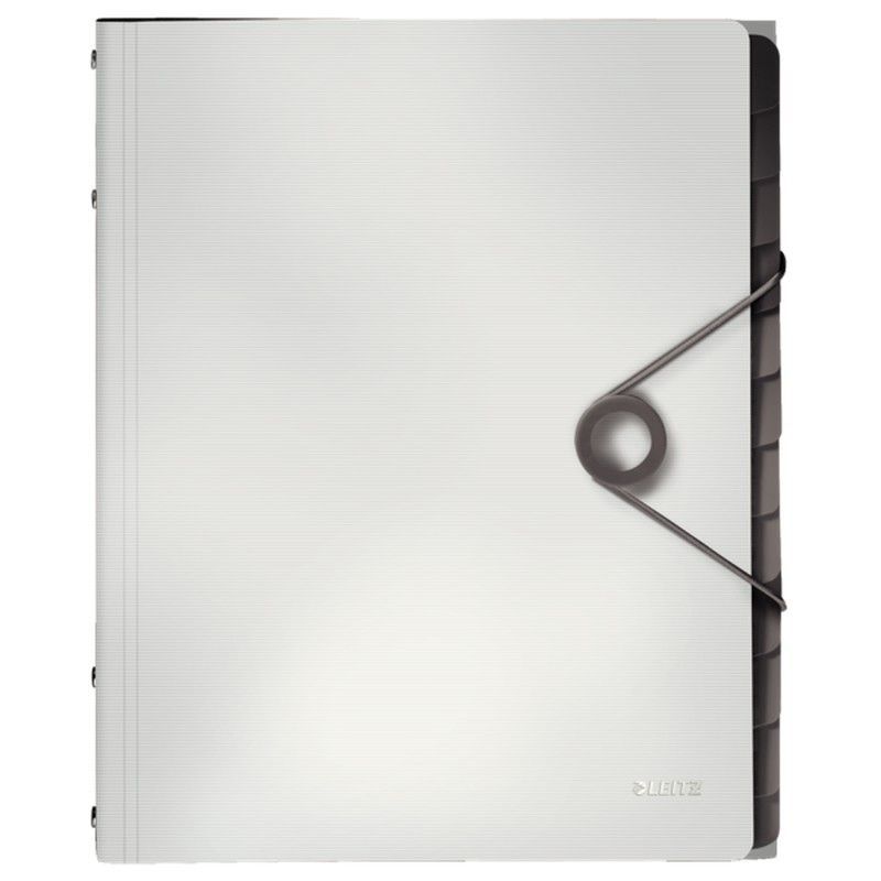 Clasificador Solid. PP. 12 separadores. DIN A4, blanco