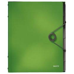 Clasificador Solid. PP. 6 separadores. DIN A4, verde