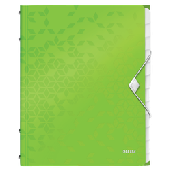 Clasificador WOW. PP. 12 separadores. DIN A4, verde